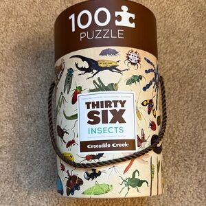 Crocodile Creek 100 Piece 36 Insects Puzzle
